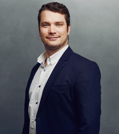 Meet the Team of experts - Photo of Juraj Siska, person in business suit, smiling, male, gallantly, standing upright